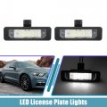 X Autohaux Led License Plate Light Tag Lamp Assembly Ford Mustang Focus Fusion Mercury Sable For Lincoln Mks Full Rear Number