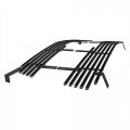 Off Roader Egrille For Chevy Silverado 1500 Hd Ss 2003-2005 03-04 2500 3500 02-06 Avalanche Main Upper Stainless Steel Black 