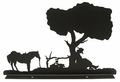Sleepy Cowboy Mailbox Topper 