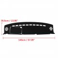 X Autohaux Car Dashboard Cover Nonslip Black Dash Mat Sun Pad For Toyota Fj Cruiser