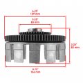 Caltric Primary Clutch Basket Compatible With Yamaha 1s3-16150-00-00 1s3161500000