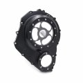 Httmt- Cnc See Through Black Clear Glass Engine Clutch Cover W Gasket Compatible With Suzuk 2006-2022 Gsx-r 600 750