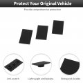 Cherocar Tailgate Rubber Plug Spare Tire Carrier Delete Anti-dust Waterprooffor For Jeep Wrangler Jk 2 4 Door 2007-2018
