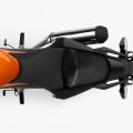 Black Rear Passenger Seat Pillion Fit For Honda Cbr300r 2015-2022