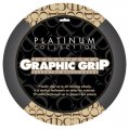 Platinum Collection Signature Series Graphic Grip Steering Wheel Cover 