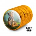 Baby Tiger And Lillies Valve Stem Caps For Tire Rim Wheel Aluminum Yellow