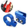 Fsfy Motorcycle Front Brake Hose Cable Clamp Line Guide Holder Blue For Honda Cr80r 85r Cr125r 250r Crf150r-450r Aluminum