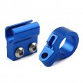 Fsfy Motorcycle Front Brake Hose Cable Clamp Line Guide Holder Blue For Honda Cr80r 85r Cr125r 250r Crf150r-450r Aluminum