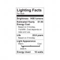 Ge Lighting Ultra Bright Warm White 120w Replacement Led Outdoor Floodlight Par38 Light Bulb 1-pack 93128216
