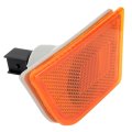 Ford Maverick 2022 2023 2024 Front Driver Side Marker Light Assembly Amber Lens Capa Certified With Bulbs Replacement For