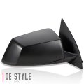 Gm1321474 Factory Style Passenger Right Side Mirror Manual Folding Power Adjust Blind Spot Glass Compatible With Gmc Acadia 13