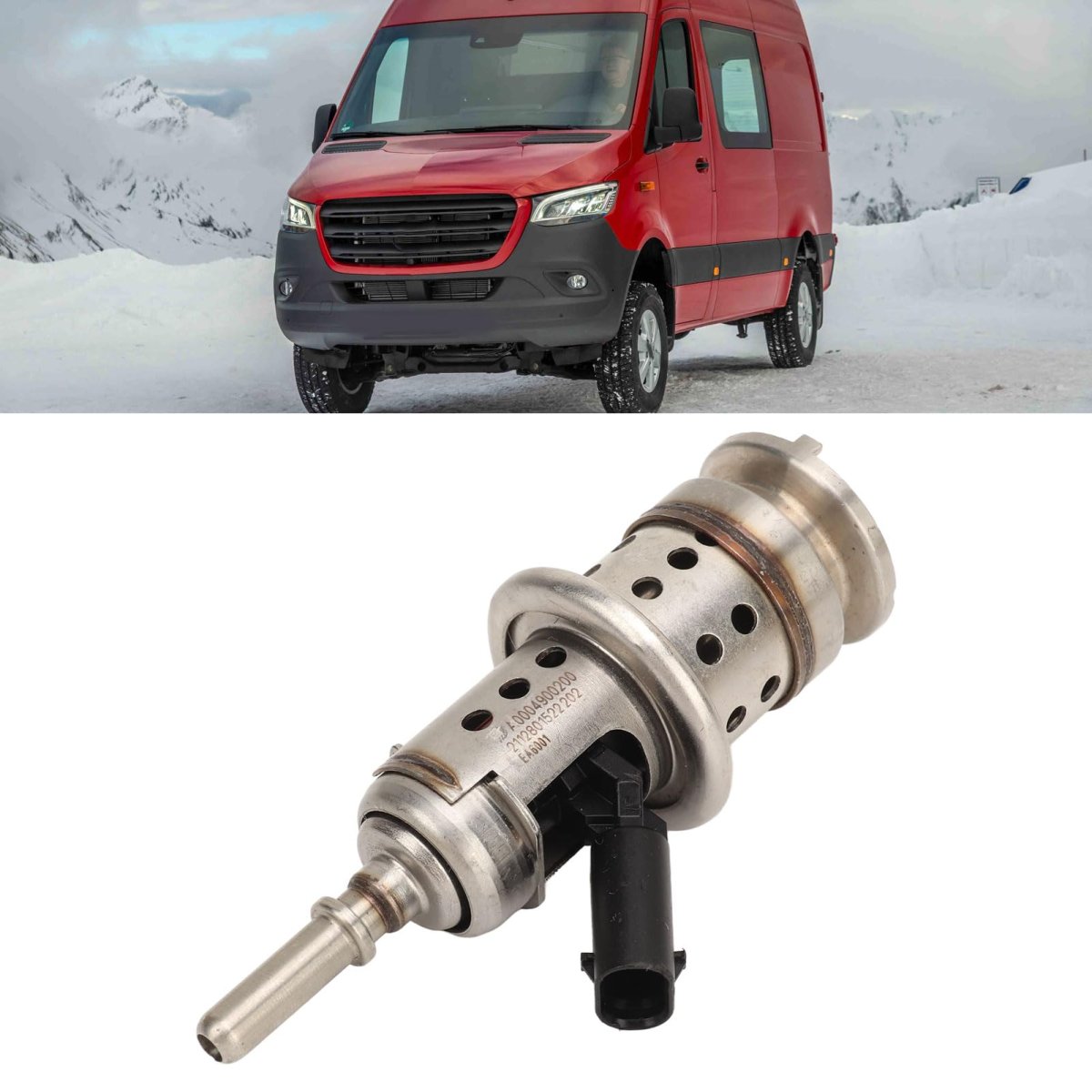Injector Accurate Rate Long Durability A0004900200 Replacement For Benz Sprinter Maintain Proper System Functionality
