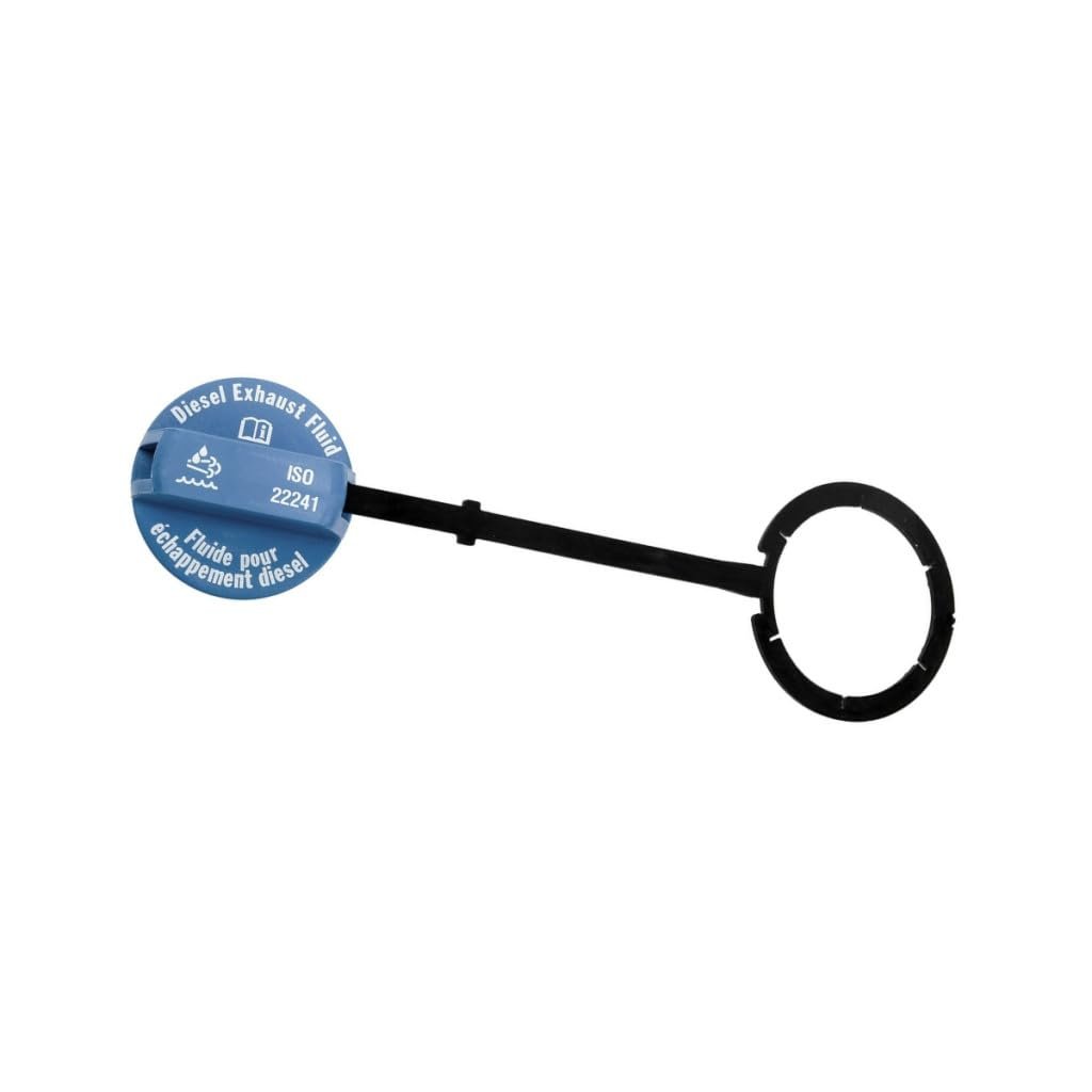 Diesel Emissions Fluid Filler Cap For Chevy Silverado 3500 2011 To 2013 Black Plastic Standard Replacement Part