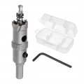 Uxcell Carbide Hole Saw Drill Bit 20 5mm Cutter For Stainless Steel Alloy Cast Iron Copper Metal Sheet With Limit Step