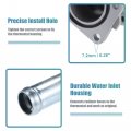 Uxcell 1pcs Car Engine Coolant Thermostat Housing Assembly No 25600-2b003 256002b003 25600-2b600 256002b610 25600-2b610 For Kia