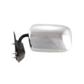 Driver Side Door Mirror For Chevy C1500 K1500 1990 To 1998 Manual Foldaway Non Heated Polished Stainless Steel Replaces 
