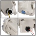 Wflnhb Fog Lights Replacement For Toyota Prius 2010-2015 Drl Lamp Clear Lens Right Side Passenger