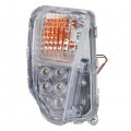 Wflnhb Fog Lights Replacement For Toyota Prius 2010-2015 Drl Lamp Clear Lens Right Side Passenger
