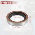 Uxcell Engine Crankshaft Oil Seal Replacement For Toyota Land Cruiser 1990-1997 Lexus Lx450 1996-1997 No 90310-35010 9031035010