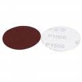 Uxcell 1500 Grit 3-inch Diameter Sandpaper Hook Loop Sanding Disc 30 Pcs