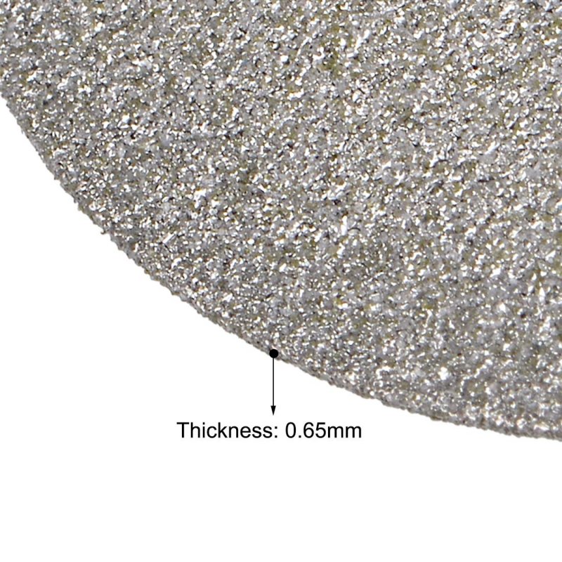 10 Pcs 20mm Diamond Cutting Wheels Cut Off Wheel With 2 Mandrels For Rotary Tool