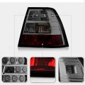 Acanii Smoked Lens Led Tail Lights Brake Lamps Pair Left Right Replacement For 1999-2005 Volkswagen Jetta Mk4 Bora