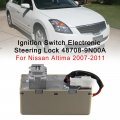 Topteng Ignition Switch Electronic Steering Lock 48708-9n00a 48700-9n00b Fit For Nissan Altima 2007-2011
