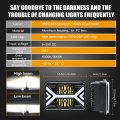 Coyouco 500 Brighter 5x7 Anti-glare Led Headlights 9600lm Ip67 Waterproof Drl Turn Signal Hi Low Sealed Beam Replacement H4651