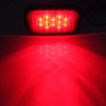 Ocpty 12led Universal Side Marker Light 2pcs White Red Trailer Lamp Stop Turn Tail Fit For Boats Van Truck Pickups 12v