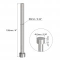Uxcell Straight Ejector Pins 6mm 15 64 Dia 65mn Steel Round Tip Punch 100mm 4 Long For Mechanical Maintenance 4pcs