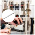 Uxcell Straight Ejector Pins 6mm 15 64 Dia 65mn Steel Round Tip Punch 100mm 4 Long For Mechanical Maintenance 4pcs