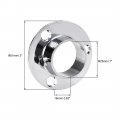 Uxcell Closet Wardrobe Rod Flange 1inch Dia Socket Bracket Support Holder For Pipe 4 Pcs