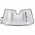 Ipick Image Made For Ford F-150 2015 To 2020 Without Sensor Custom Fit Silver Reflective Bubble Roll-up Auto Windshield Sun