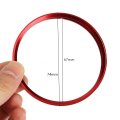 5pcs Air Conditioner Vent Outlet Ring Trim Decor For Mercedes Benz Gla Cla A Class B Auto Car Chromium Styling