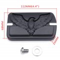 Httmt Httmt- Eagle Black Brake Pedal Large Pad Compatible With H-d Touring Softail