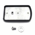 Httmt Httmt- Eagle Black Brake Pedal Large Pad Compatible With H-d Touring Softail
