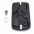 Httmt Httmt- Eagle Black Brake Pedal Large Pad Compatible With H-d Touring Softail