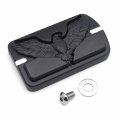 Httmt Httmt- Eagle Black Brake Pedal Large Pad Compatible With H-d Touring Softail