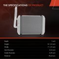 A-premium Hvac Heater Core Compatible With Chevy C1500 C2500c3500 K1500 K2500 1988-1991 C3500hd 1991 C60 Kodiak 1991-1992 C70