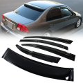 Jdm Smoke Side Door Visor Rear Window For 2001-2005 Es1 Es2 Honda Civic 4 