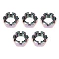 Spindle Nuts For Pontiac Firebird 1990 5 Pieces 1 16 In Hex Size 3 4 20 Thread Replacement 378137 