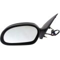 Door Mirror Driver Side For Ford Taurus 2000 2007 Power Glass Non Heated Folding With Puddle Light Textured Black 6f1z17683a 