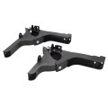 Hecasa Fairing Hinge For 2008-2017 Freightliner Cascadia R4 R5 Top Cabin Mounting Brackets Black Nylon 2pcs