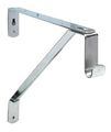Desunia Oval Closet Rod Shelf Bracket Polished Chrome 1 