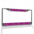 Fastasticdeals Metal Insert License Plate Frame Golfer Sports C Weatherproof Car Accessories Chrome 2 Holes Solid 