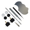 24 New Upgraded Joystick Replacement Kit For Oculus Quest Controller Accessories 2 And Meta 2 Black-11-in-1