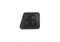 Blue Oval Industries 1979-1993 Mustang 5 Speed Clutch Pedal Pad 0 Embossed Rubber Black 