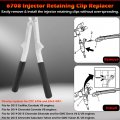 6706 Fuel Injector Rail Assembly Remover Gm245 Seals Tools 6708 Retaining Clip Installer Perfectly Fits For Gm Engines