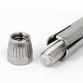 Aexit M6x70mm Flat Nails Screws Fasteners Phillips Head Split Sleeve Expansion Anchor Bolts Nut Bolt Sets Fastener 4pcs