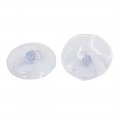 Uxcell 8 Pcs 6cm Dia Clear Single Sided Sucker Pads Hanger Suction Cup Hook For Car